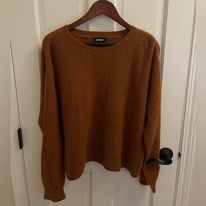 DKNY Burnt Orange Sweater Size L